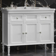 Тумба под раковину Opadiris Кантара 105 00-00003680 Белая матовая