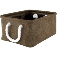 Корзина для белья WasserKRAFT Abens WB-220-L Темно-коричневая Корзина для белья WasserKRAFT Abens WB-220-L Темно-коричневая