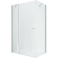 Душевой уголок New Trendy New Soleo Chrome 90x80 K-0394 профиль Хром стекло прозрачное