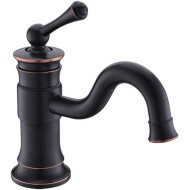 Смеситель для раковины Timo Adelia 6061/04F Черный антик