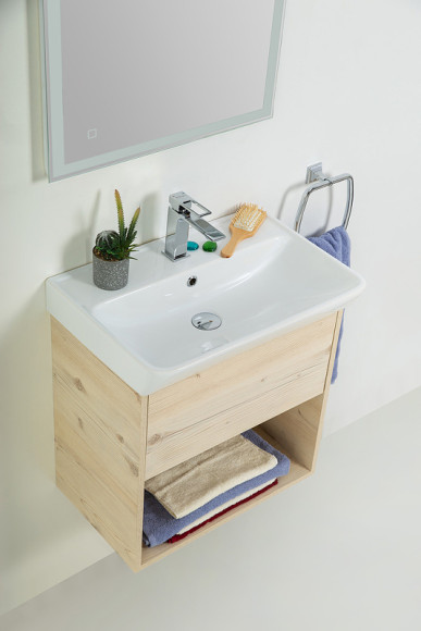 Тумба под раковину BelBagno Neon 50 NEON-500-1C-SO-PB подвесная Pino Bianco Тумба под раковину BelBagno Neon 50 NEON-500-1C-SO-PB подвесная Pino Bianco