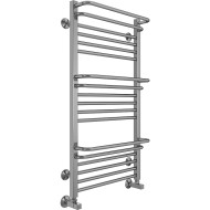 Водяной полотенцесушитель Terminus Орион П18 500х1000 4670078529756 Хром, нижнее подключение, G 1/2" ВР, с угловым соединением