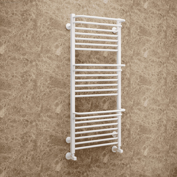 Водяной полотенцесушитель Terminus Орион П18 500х1000 4670078529756 Хром, нижнее подключение, G 1/2" ВР, с угловым соединением Водяной полотенцесушитель Terminus Орион П18 500х1000 4670078529756 Хром, нижнее подключение, G 1/2" ВР, с угловым соединением