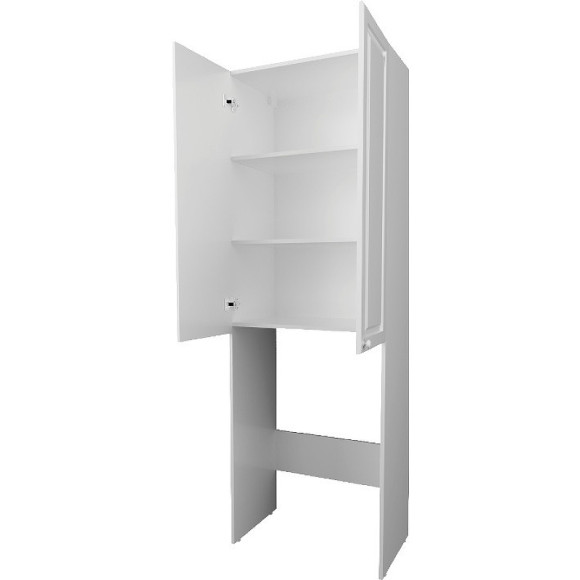 Шкаф пенал 1MarKa Wall Classic 67 У79534 над стиральной машиной Белый глянцевый Шкаф пенал 1MarKa Wall Classic 67 У79534 над стиральной машиной Белый глянцевый