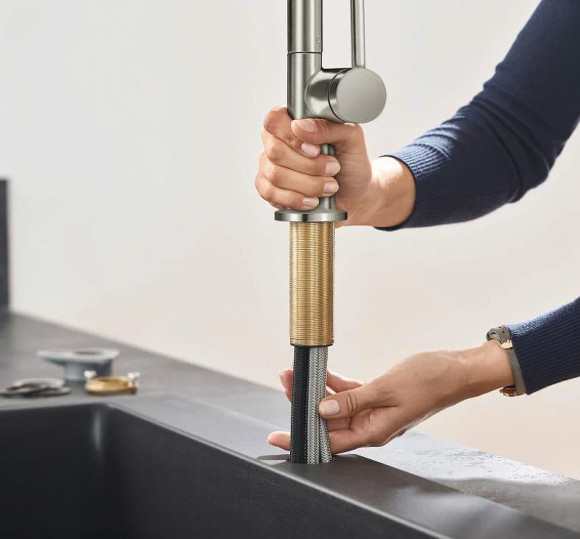 Смеситель для кухни Hansgrohe Talis M54 72808800 Сталь