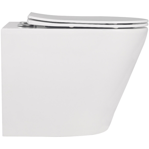 Унитаз Abber Bequem AC1113 приставной с сиденьем Микролифт Унитаз Abber Bequem AC1113 приставной с сиденьем Микролифт