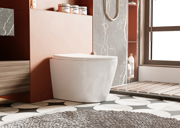 Унитаз Abber Bequem AC1113 приставной с сиденьем Микролифт Унитаз Abber Bequem AC1113 приставной с сиденьем Микролифт