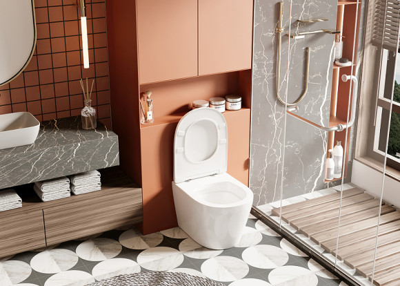 Унитаз Abber Bequem AC1113 приставной с сиденьем Микролифт Унитаз Abber Bequem AC1113 приставной с сиденьем Микролифт