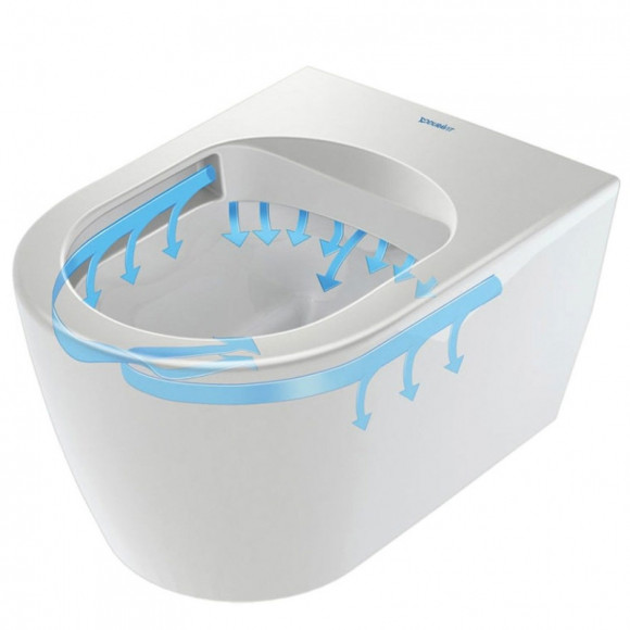 Унитаз Duravit ME by Starck 2530090000 подвесной без крышки-сиденья Унитаз Duravit ME by Starck 2530090000 подвесной без крышки-сиденья