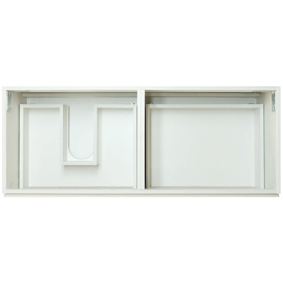 Тумба с раковиной Эстет Dallas Luxe 115 L ФР-00002302 подвесная Белая