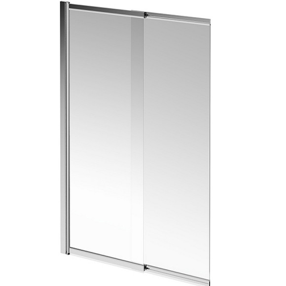 Шторка на ванну Kerama Marazzi Vetro 100 VE.100.BSD.CR профиль Хром стекло прозрачное