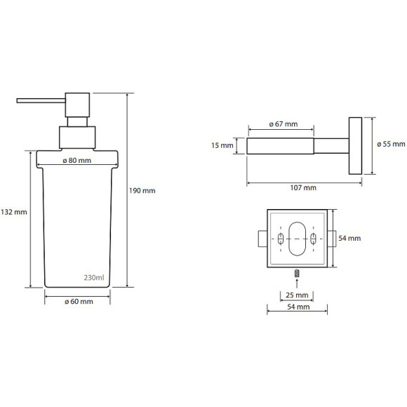 Дозатор для жидкого мыла Bemeta Beta 132109017 Хром