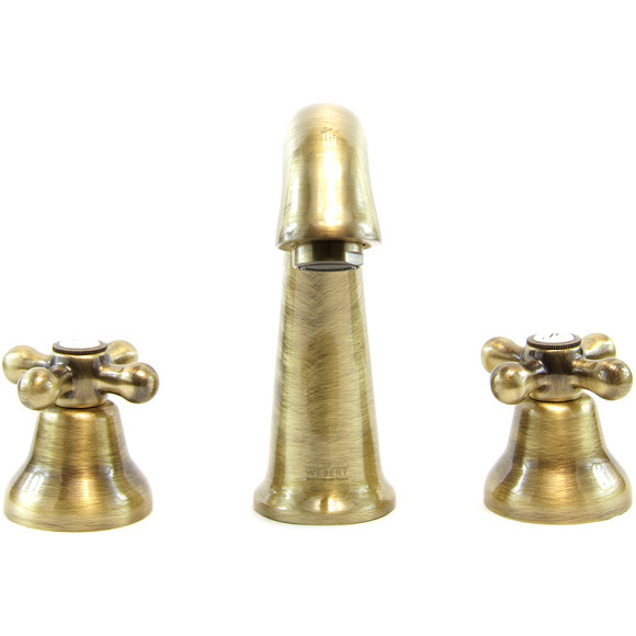 Смеситель для раковины Webert Armony AM750101065 Бронза