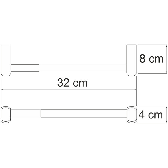 Держатель бумажных полотенец WasserKRAFT Berkel K-6891 Хром
