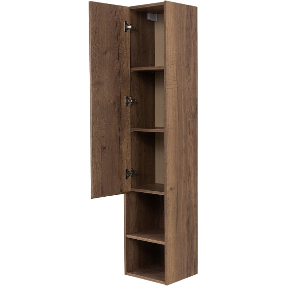 Шкаф пенал BelBagno Kraft 33 L KRAFT-1600-1A-SC-RT-L подвесной Rovere Tabacco Шкаф пенал BelBagno Kraft 33 L KRAFT-1600-1A-SC-RT-L подвесной Rovere Tabacco
