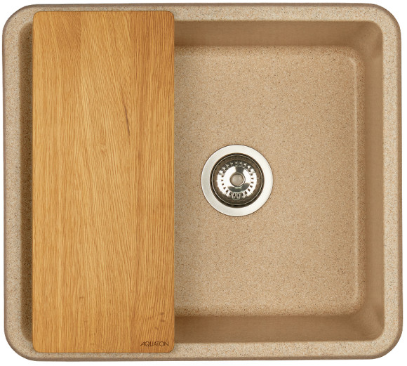 Кухонная мойка Aquaton Беллис 57 1A724932BS220 Песочная