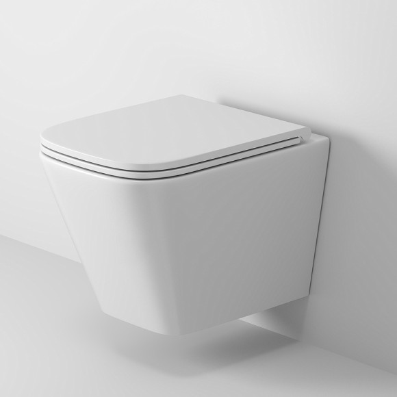 Унитаз Grossman GR-4479SQ подвесной Белый с сиденьем Микролифт Унитаз Grossman GR-4479SQ подвесной Белый с сиденьем Микролифт