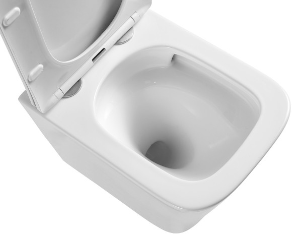 Унитаз Grossman GR-4479SQ подвесной Белый с сиденьем Микролифт Унитаз Grossman GR-4479SQ подвесной Белый с сиденьем Микролифт