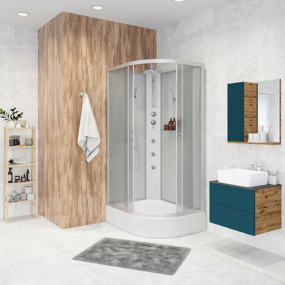 Душевая кабина Niagara Classic 90х80 L NG-33984-14LBKTG с гидромассажем Душевая кабина Niagara Classic 90х80 L NG-33984-14LBKTG с гидромассажем