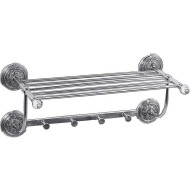 Полка для полотенец Art&Max Barocco Crystal AM-2032-Cr-C Хром Полка для полотенец Art&Max Barocco Crystal AM-2032-Cr-C Хром