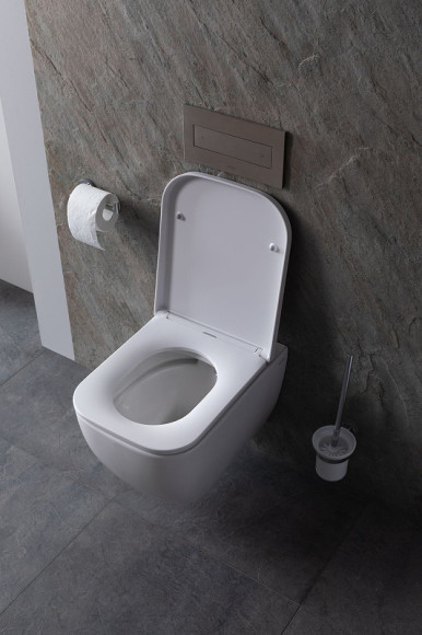 Унитаз Allen Brau Infinity 4.21004.20 подвесной Белый без сиденья Унитаз Allen Brau Infinity 4.21004.20 подвесной Белый без сиденья