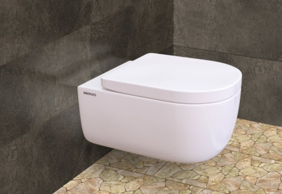 Комплект унитаза с инсталляцией Berges Ego XL 043234 с сиденьем Микролифт и Черной клавишей смыва Комплект унитаза с инсталляцией Berges Ego XL 043234 с сиденьем Микролифт и Черной клавишей смыва