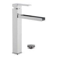 Смеситель для раковины Remer Qubica Cascata QC10L Хром Смеситель для раковины Remer Qubica Cascata QC10L Хром