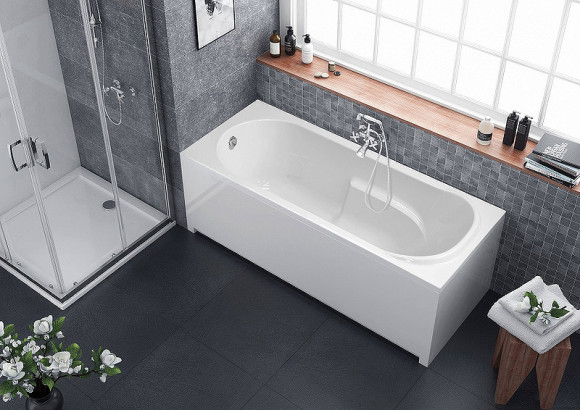 Акриловая ванна Berges Lumbo 160x75 050002 без гидромассажа