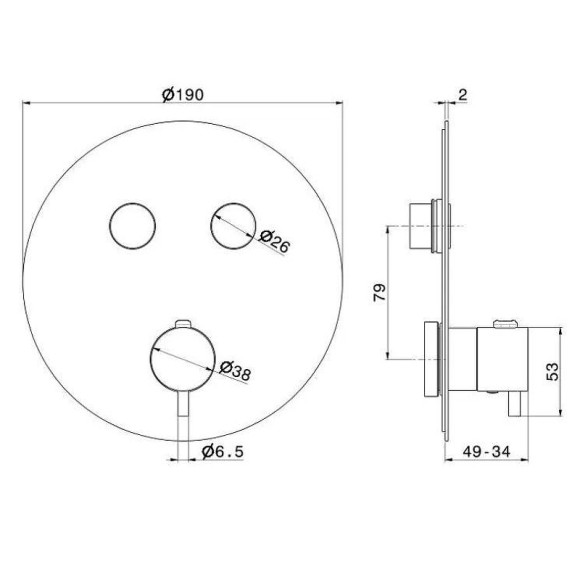 Смеситель для душа Kerama Marazzi Eterna 70426EXKM.59.067 Брашированная медь Смеситель для душа Kerama Marazzi Eterna 70426EXKM.59.067 Брашированная медь