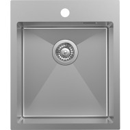 Кухонная мойка Iddis Haze 43 HAZ43S0i77 Сатин