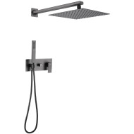 Душевая система Abber Daheim AF8218NG Никель