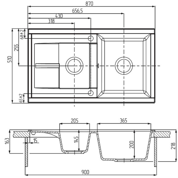 Кухонная мойка Aquaton Делия 87 1A716232DE250 Серый шелк Кухонная мойка Aquaton Делия 87 1A716232DE250 Серый шелк