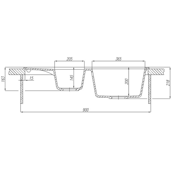 Кухонная мойка Aquaton Делия 87 1A716232DE250 Серый шелк Кухонная мойка Aquaton Делия 87 1A716232DE250 Серый шелк