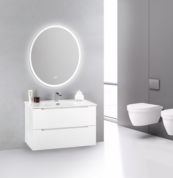 Зеркало BelBagno 75 SPC-VST-750-900-LED-TCH-WARM с подсветкой с подогревом с сенсорным выключателем