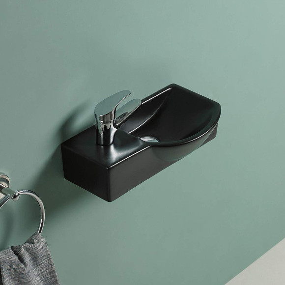 Раковина WeltWasser Aisbach 7940 MT-BL L 40 10000008688 Черная матовая Раковина WeltWasser Aisbach 7940 MT-BL L 40 10000008688 Черная матовая