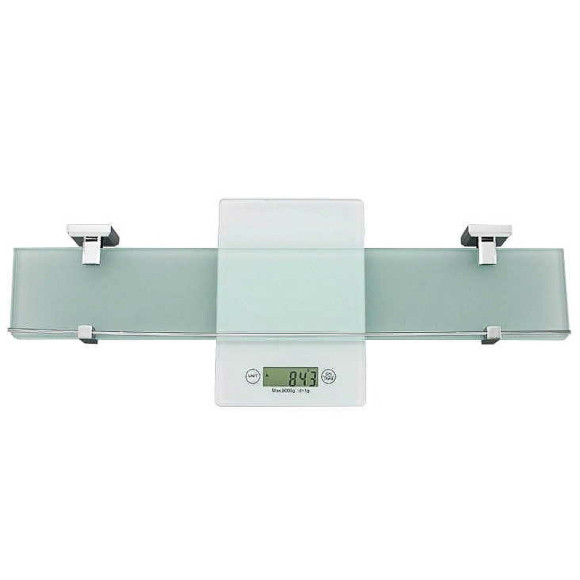 Стеклянная полка Gappo G38 G3807 Хром