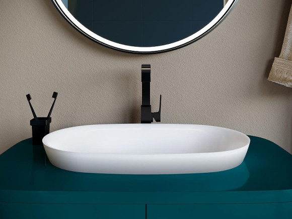 Раковина Salini Marea 64.5 01 1802201M Белая матовая Раковина Salini Marea 64.5 01 1802201M Белая матовая