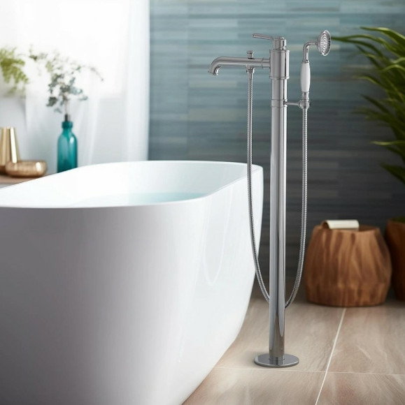 Смеситель для ванны Aquatek Классик AQ1545CR Хром Смеситель для ванны Aquatek Классик AQ1545CR Хром