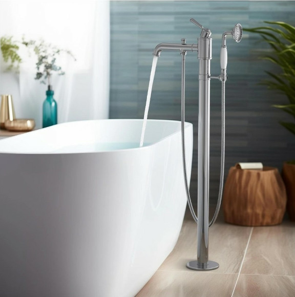 Смеситель для ванны Aquatek Классик AQ1545CR Хром Смеситель для ванны Aquatek Классик AQ1545CR Хром