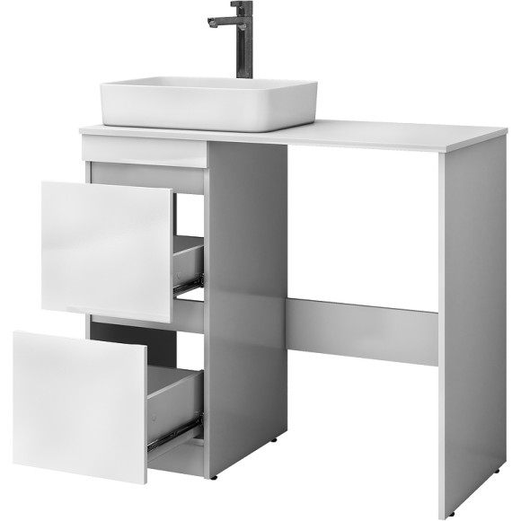 Столешница под раковину Vigo Urban 100 st.URB.100 Белая Столешница под раковину Vigo Urban 100 st.URB.100 Белая