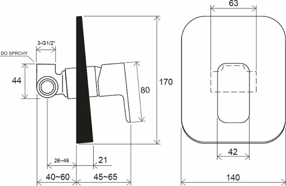Смеситель для душа Ravak 10° Free black-TD F 062.20 X070157 Черный матовый Смеситель для душа Ravak 10° Free black-TD F 062.20 X070157 Черный матовый