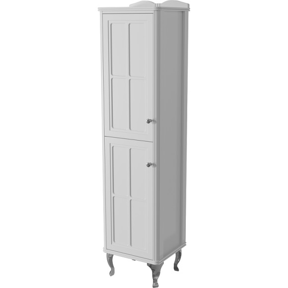 Шкаф пенал Caprigo Borgo 40 L 33450L-В231 Белый матовый