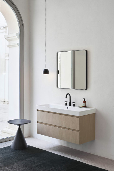 Раковина GSI Nubes 120 9624111 Белая