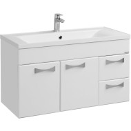 Тумба под раковину Aquaton Диор 100 1A167701DR010 подвесная Белая Тумба под раковину Aquaton Диор 100 1A167701DR010 подвесная Белая