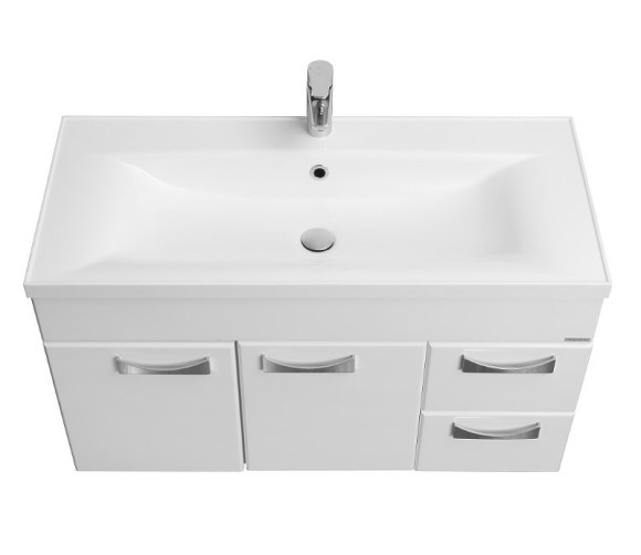 Тумба под раковину Aquaton Диор 100 1A167701DR010 подвесная Белая Тумба под раковину Aquaton Диор 100 1A167701DR010 подвесная Белая