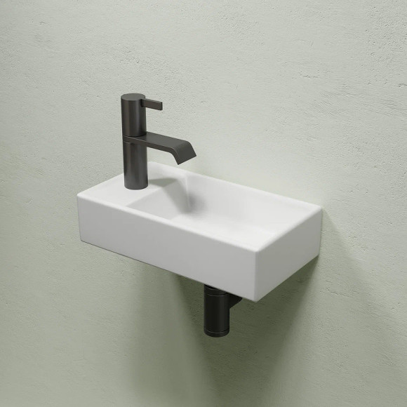 Раковина Ceramicanova Element 41 R CN6051RMW Белая матовая Раковина Ceramicanova Element 41 R CN6051RMW Белая матовая