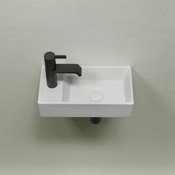 Раковина Ceramicanova Element 41 R CN6051RMW Белая матовая Раковина Ceramicanova Element 41 R CN6051RMW Белая матовая