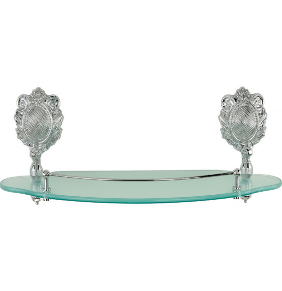 Стеклянная полка Migliore Cleopatra 16665 Хром
