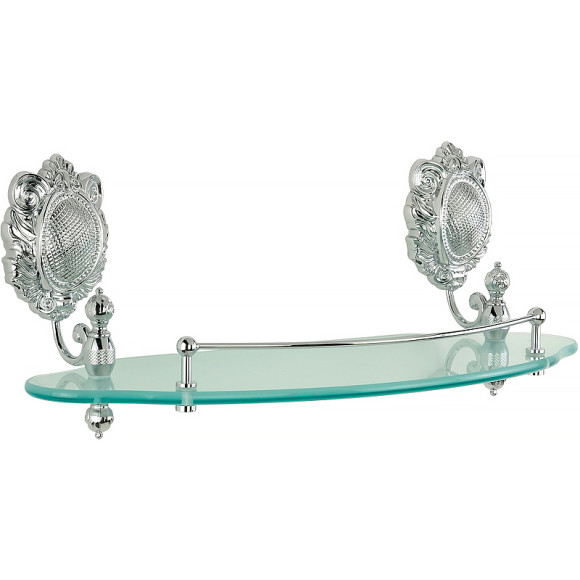 Стеклянная полка Migliore Cleopatra 16665 Хром