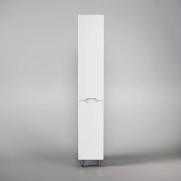 Шкаф пенал Style Line Марелла 30 L Люкс Plus СС-00002428 с бельевой корзиной Белый глянец антискрейтч Шкаф пенал Style Line Марелла 30 L Люкс Plus СС-00002428 с бельевой корзиной Белый глянец антискрейтч